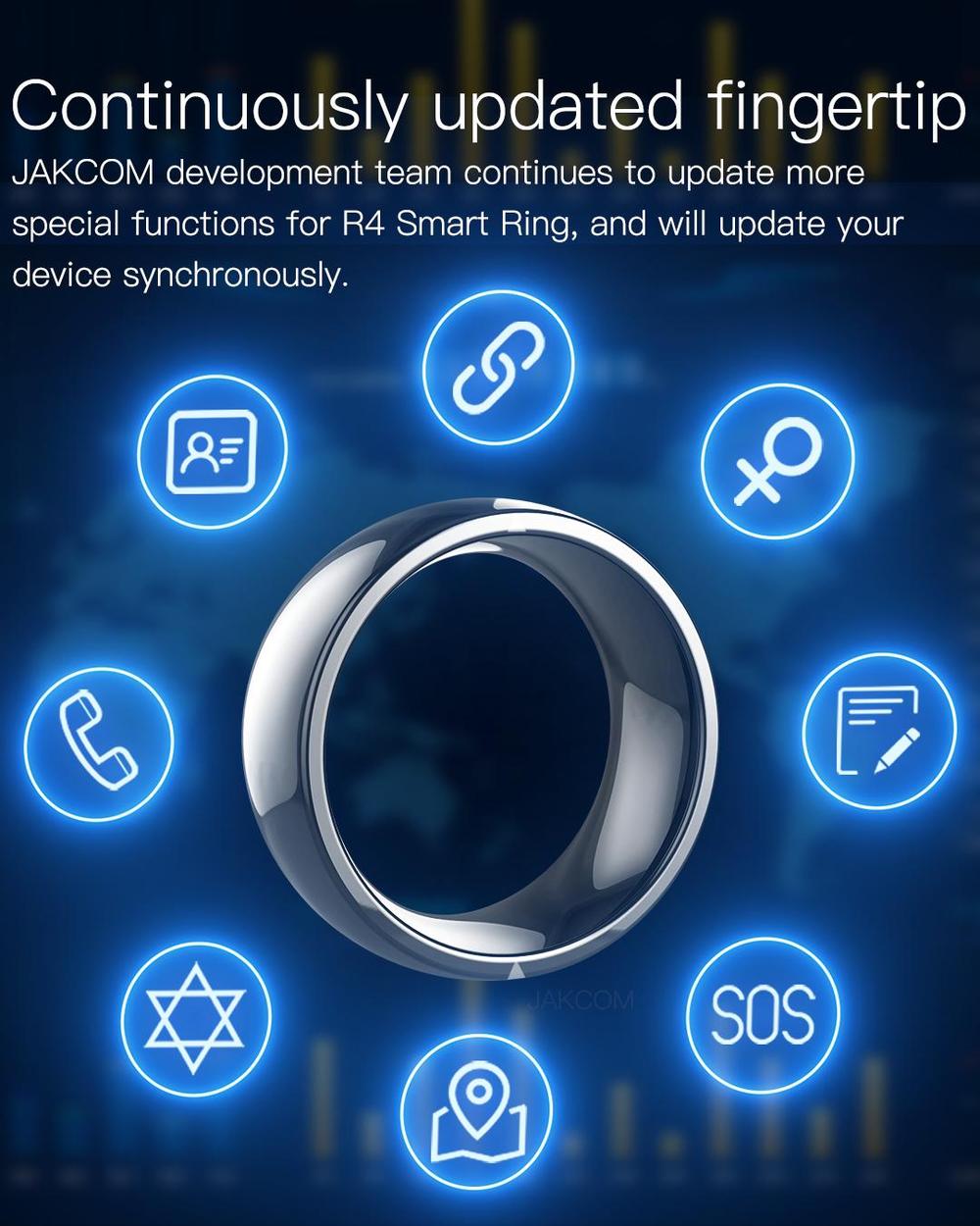 Smart Ring Nfc Pay - Jakcom R4 الذكية الدائري مقاوم للماء