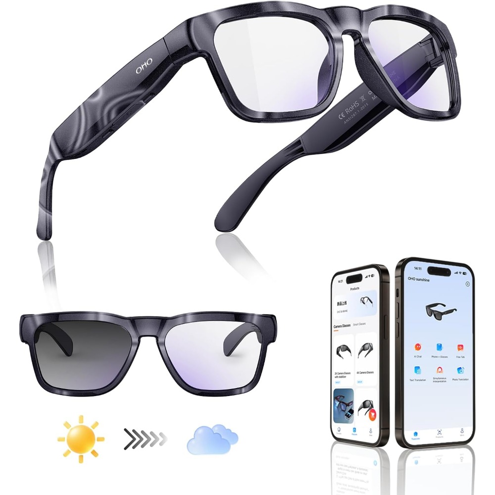 Smart Glasses Lens - نظارات ذكية بتقنية الذكاء الاصطناعي مع