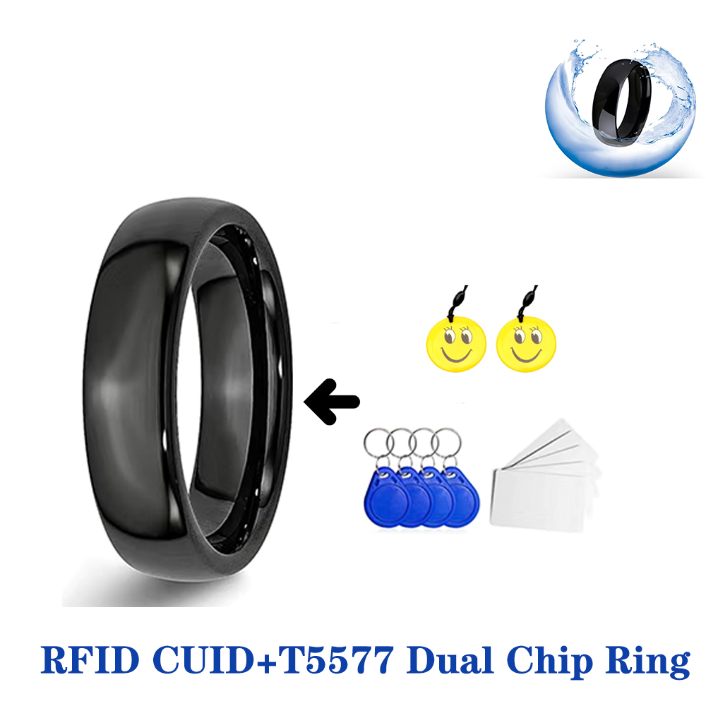Smart Ring Nfc Pay - تتفاعل الذكية المزدوج رقاقة NFC حلقة