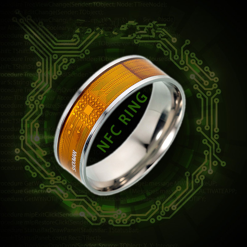 Smart Ring Nfc Pay - خاتم ذكي متعدد الوظائف للجنسين من