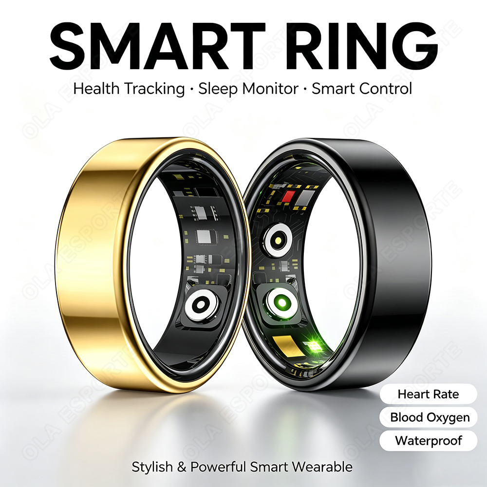 Temperature Ring Skin - خاتم ذكي جديد R09 للرجال والنساء