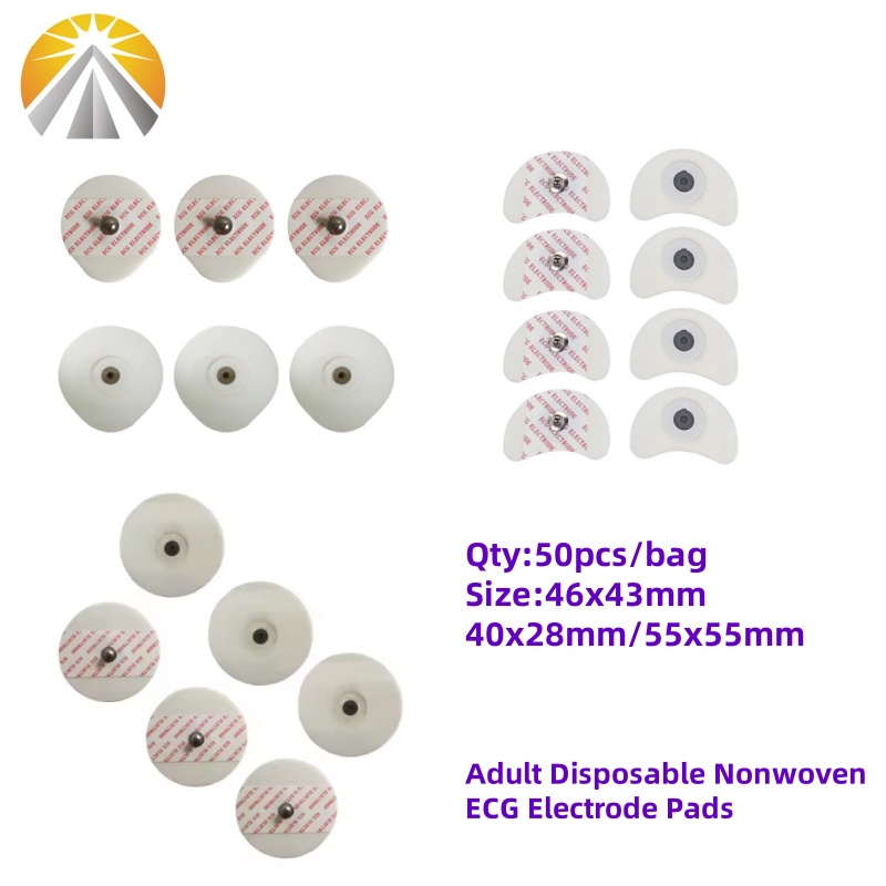 Ecg Patch Monitor - الكبار أو الأطفال متعدد الأحجام 50
