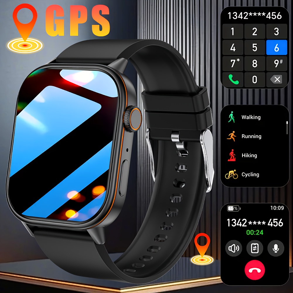 Fall Detection Watch - 2025 GPS تحديد المواقع ساعة ذكية