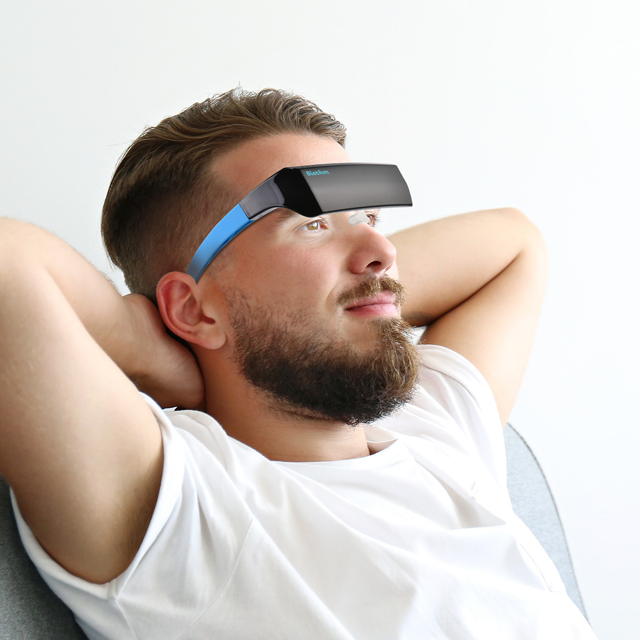 نظارات العلاج بالضوء والصوت بم - مراجعة Light Therapy Glasses وسعره