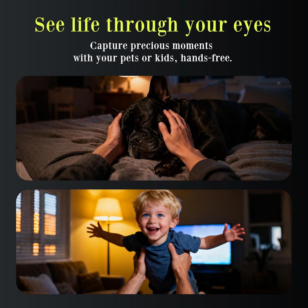 نظارات ذكية: فيديو بدقة 4K، صو - مراجعة Smart Glasses Lens وسعره