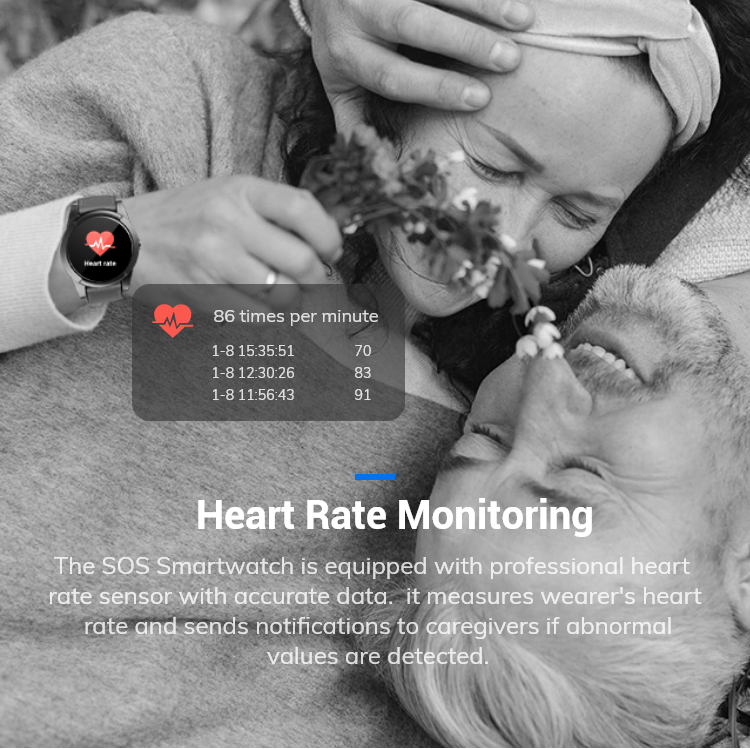 ساعة ذكية لكبار السن مع نظام ت - مراجعة Fall Detection Watch وسعره