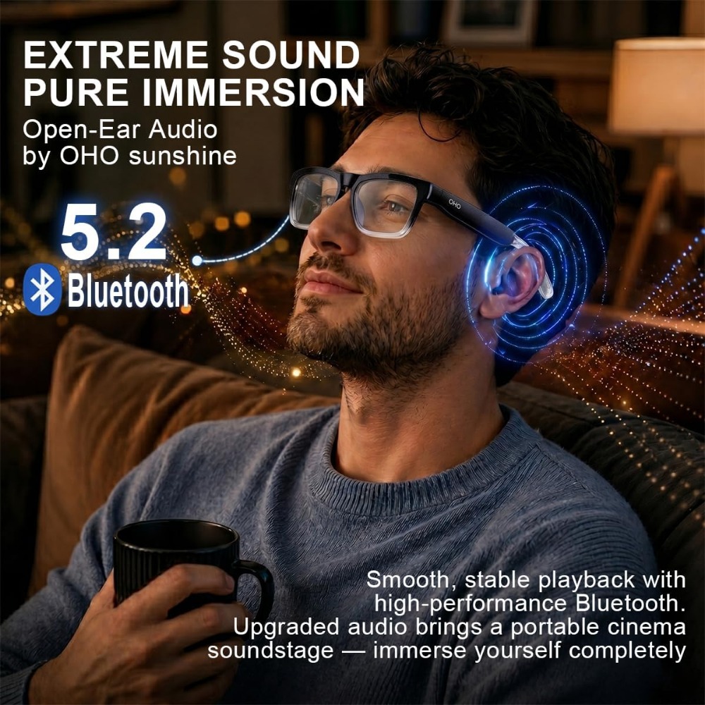 نظارات ذكية بتقنية الذكاء الاص - مراجعة Smart Glasses Lens وسعره