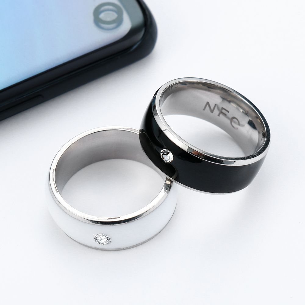 خاتم إصبع متصل ذكي متعدد الوظا - مراجعة Smart Ring Nfc Pay وسعره