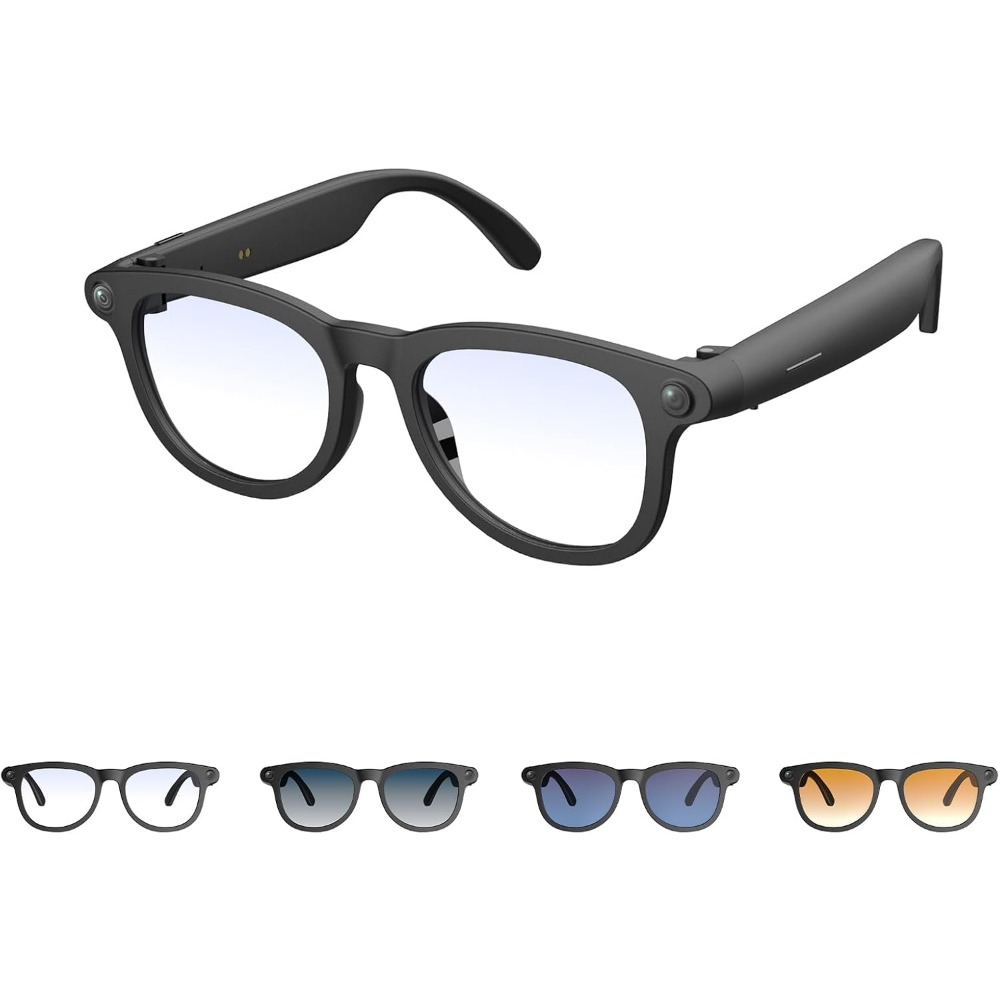 نظارات ذكية مع كاميرا عالية ال - مراجعة Smart Glasses Lens وسعره