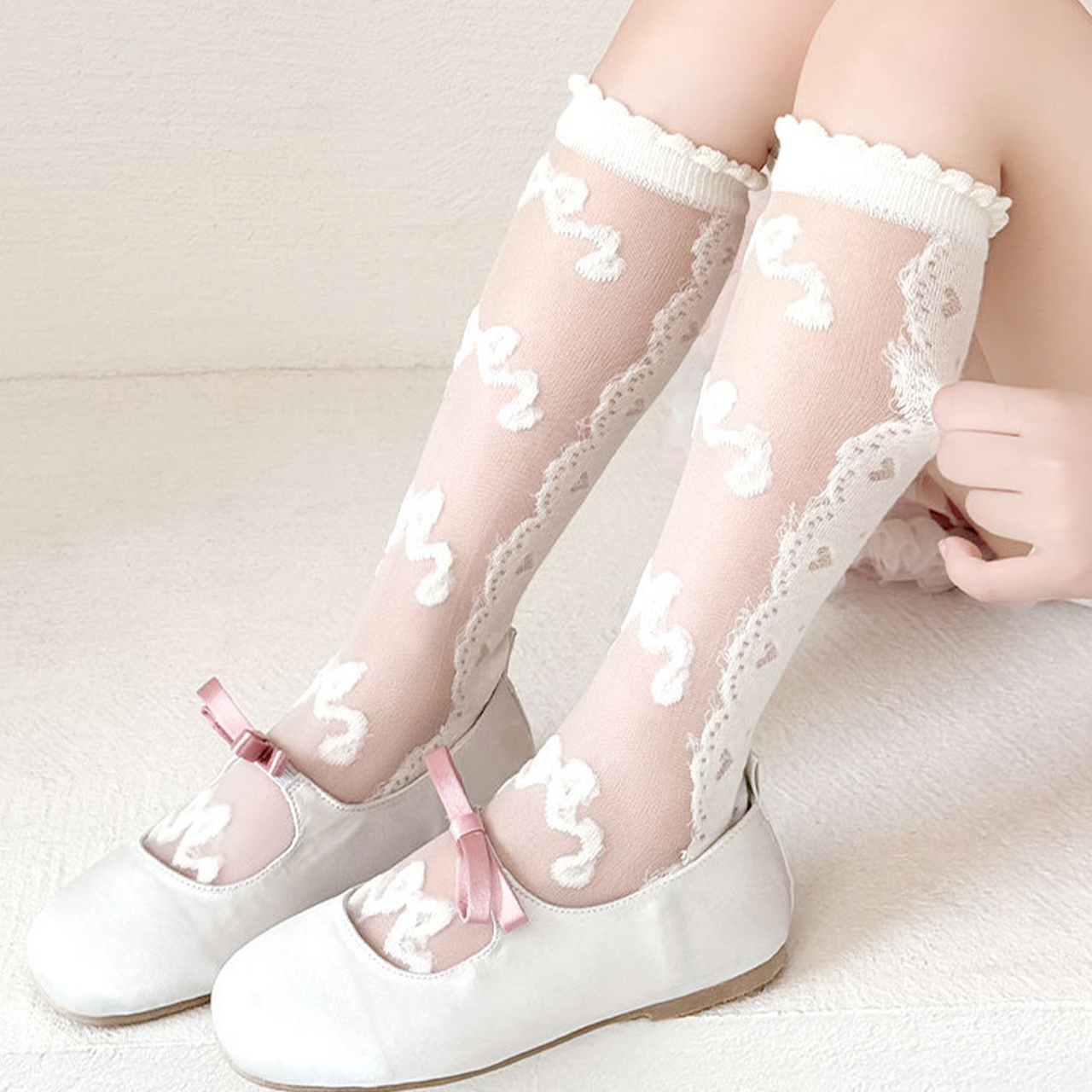 3 أزواج مقوس دانتيل طفلة الجوا - مراجعة Baby Sock Oximeter وسعره