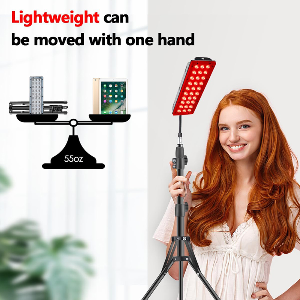 مصباح علاج بالضوء الأحمر LED ض - مراجعة Galvanic Skin Sensor وسعره
