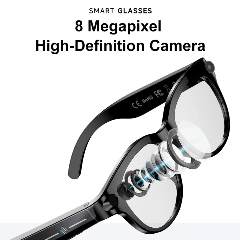 نظارات شاومي الذكية بالذكاء ال - مراجعة Smart Glasses Lens وسعره