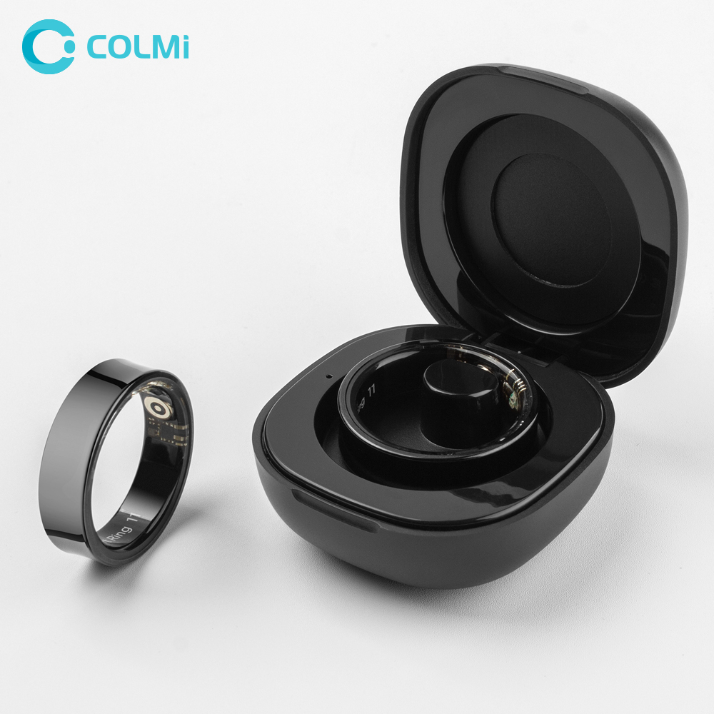 2024 COLMI R09 حلقة ذكية للرجا - مراجعة Temperature Ring Skin وسعره