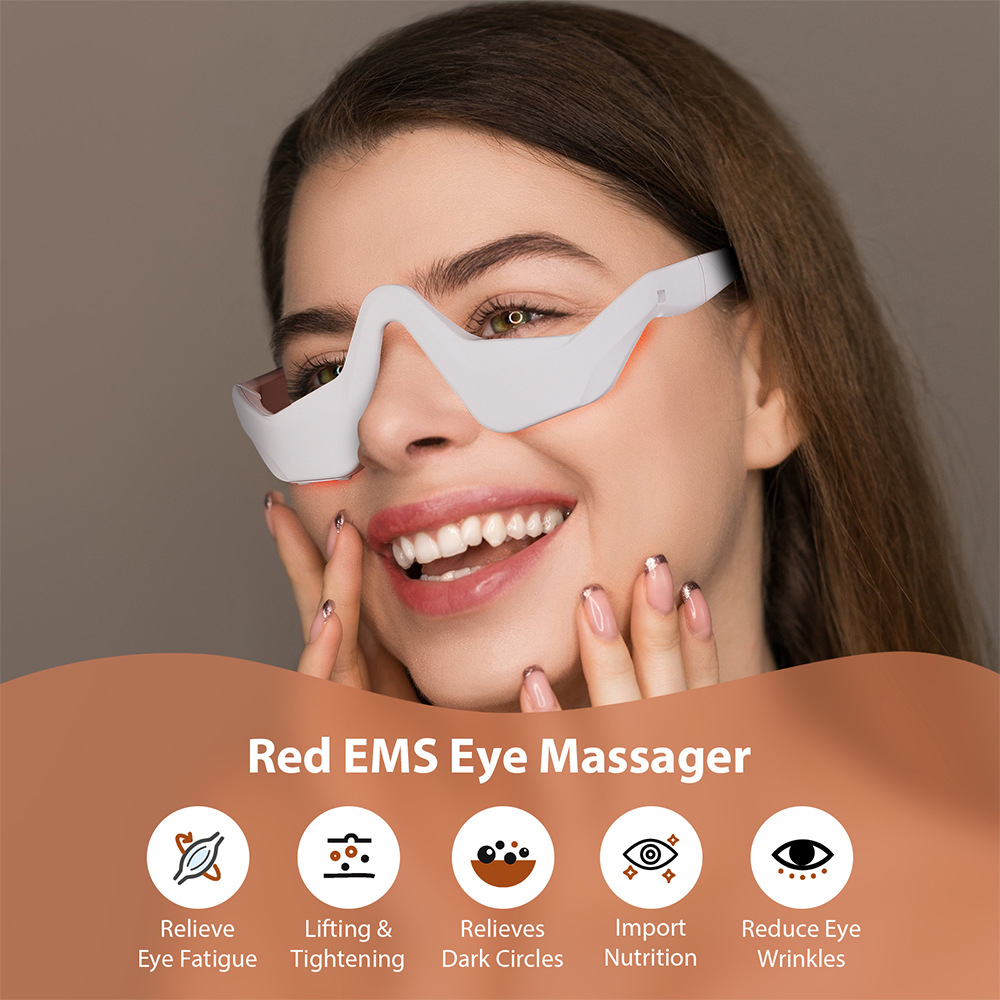 مدلك العين تحت العين نظارات ال - مراجعة Light Therapy Glasses وسعره