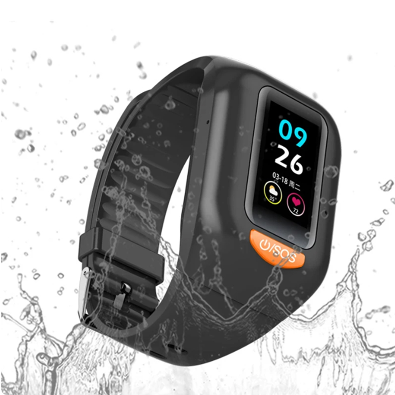 أحدث المسنين 4G ساعة ذكية الرج - مراجعة Fall Detection Watch وسعره
