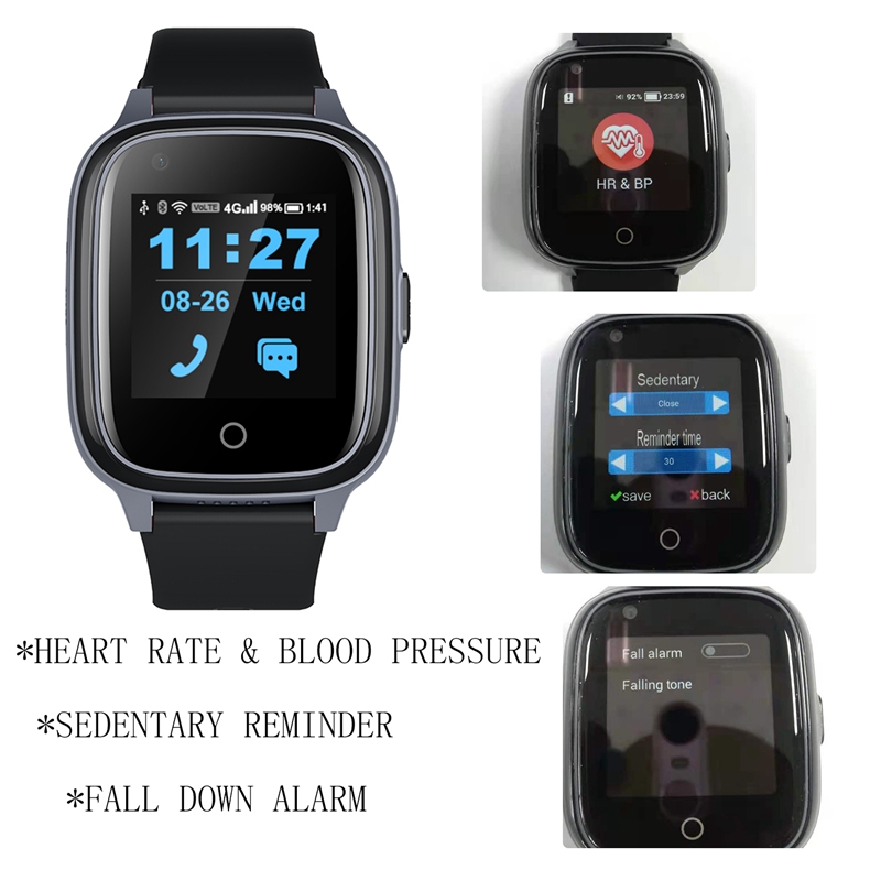 ساعة ذكية Wonlex KT17S للمسنين - مراجعة Fall Detection Watch وسعره