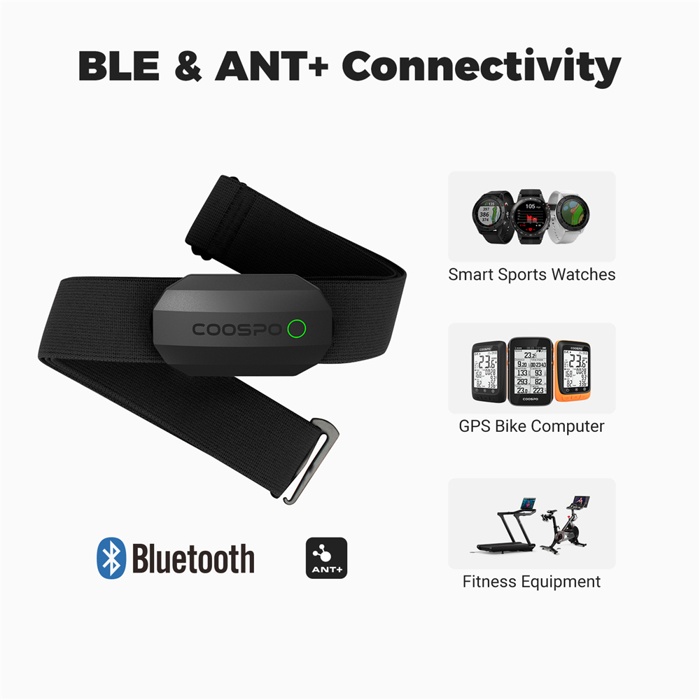 COOSPO H808S مستشعر معدل ضربات - مراجعة Breath Rate Monitor وسعره