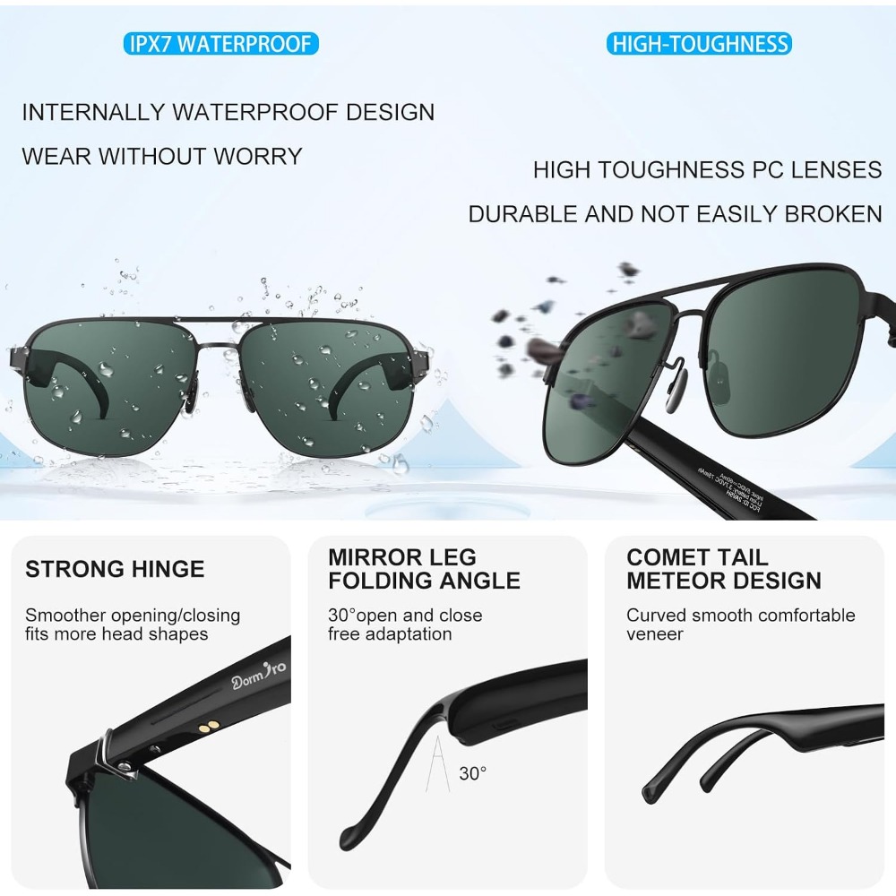 نظارات ذكية للرجال مع عمر بطار - مراجعة Smart Glasses Lens وسعره