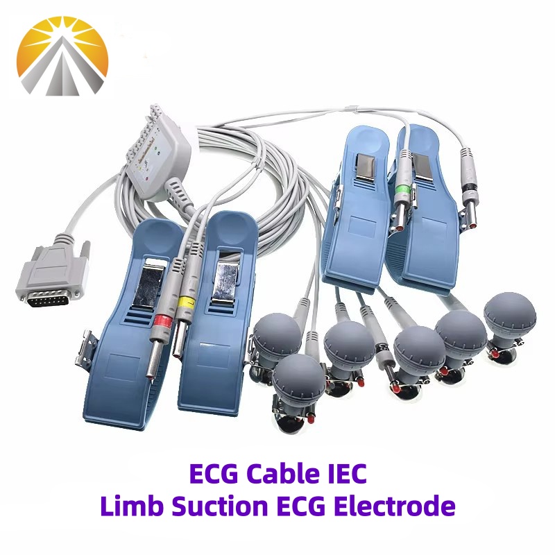 كابل تخطيط القلب لكابل Nihon K - مراجعة Ecg Patch Monitor وسعره