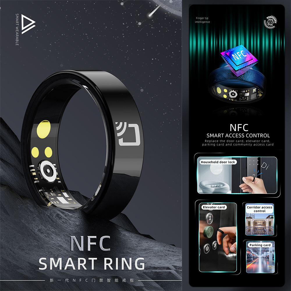 R20 السيراميك الذكية حلقة دعم  - مراجعة Smart Ring Nfc Pay وسعره