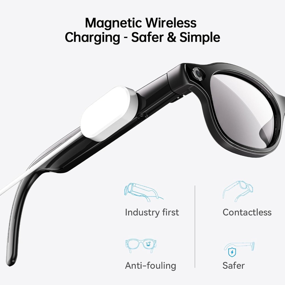 نظارات ذكية: كاميرا 13 ميجابكس - مراجعة Smart Glasses Lens وسعره