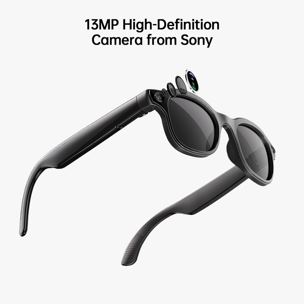 نظارات ذكية: كاميرا 13 ميجابكس - مراجعة Smart Glasses Lens وسعره