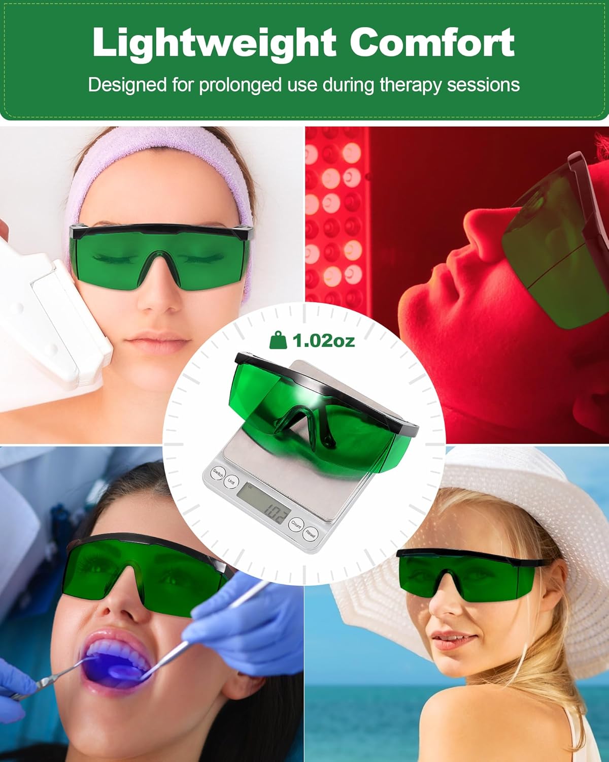 نظارات العلاج بالضوء الأحمر لح - مراجعة Light Therapy Glasses وسعره