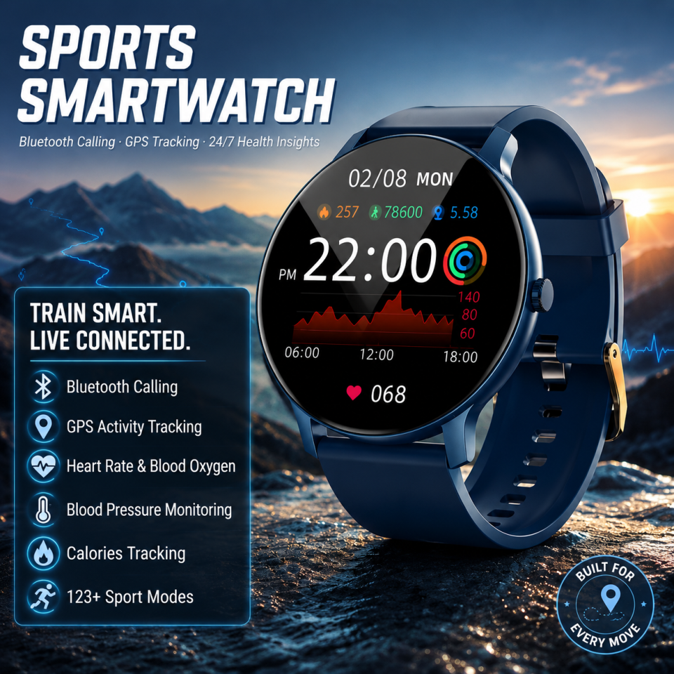 ساعة ذكية للرجال 2026 لمراقبة  - مراجعة Breath Rate Monitor وسعره