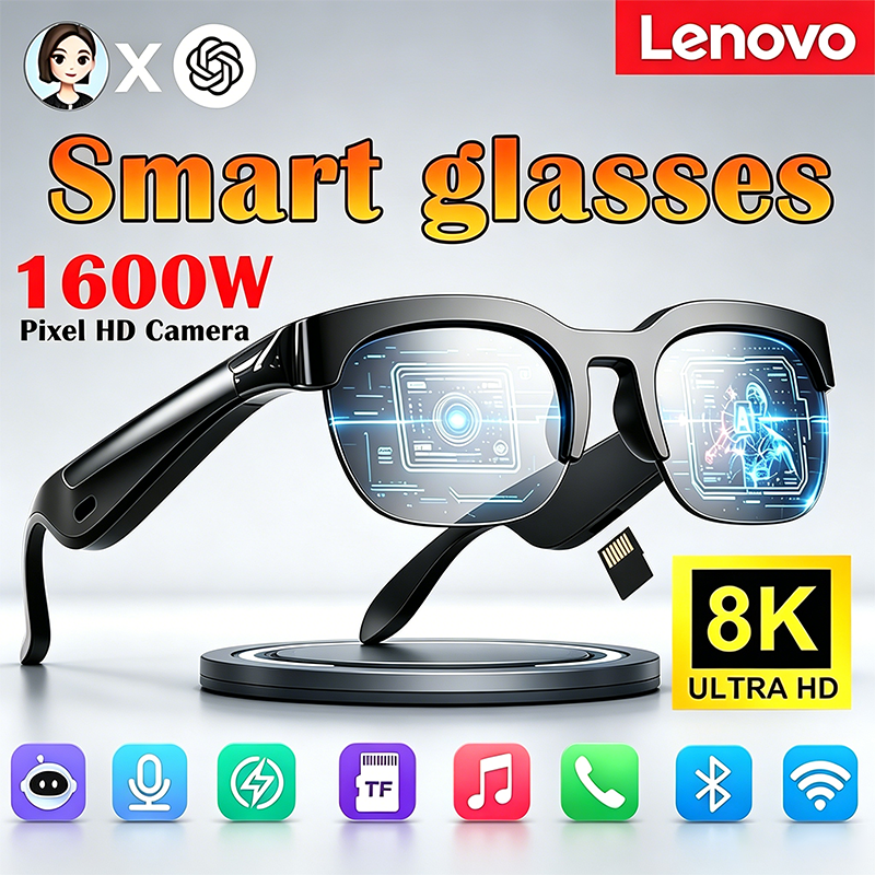 نظارات لينوفو الذكية 2026 بتقن - مراجعة Smart Glasses Lens وسعره