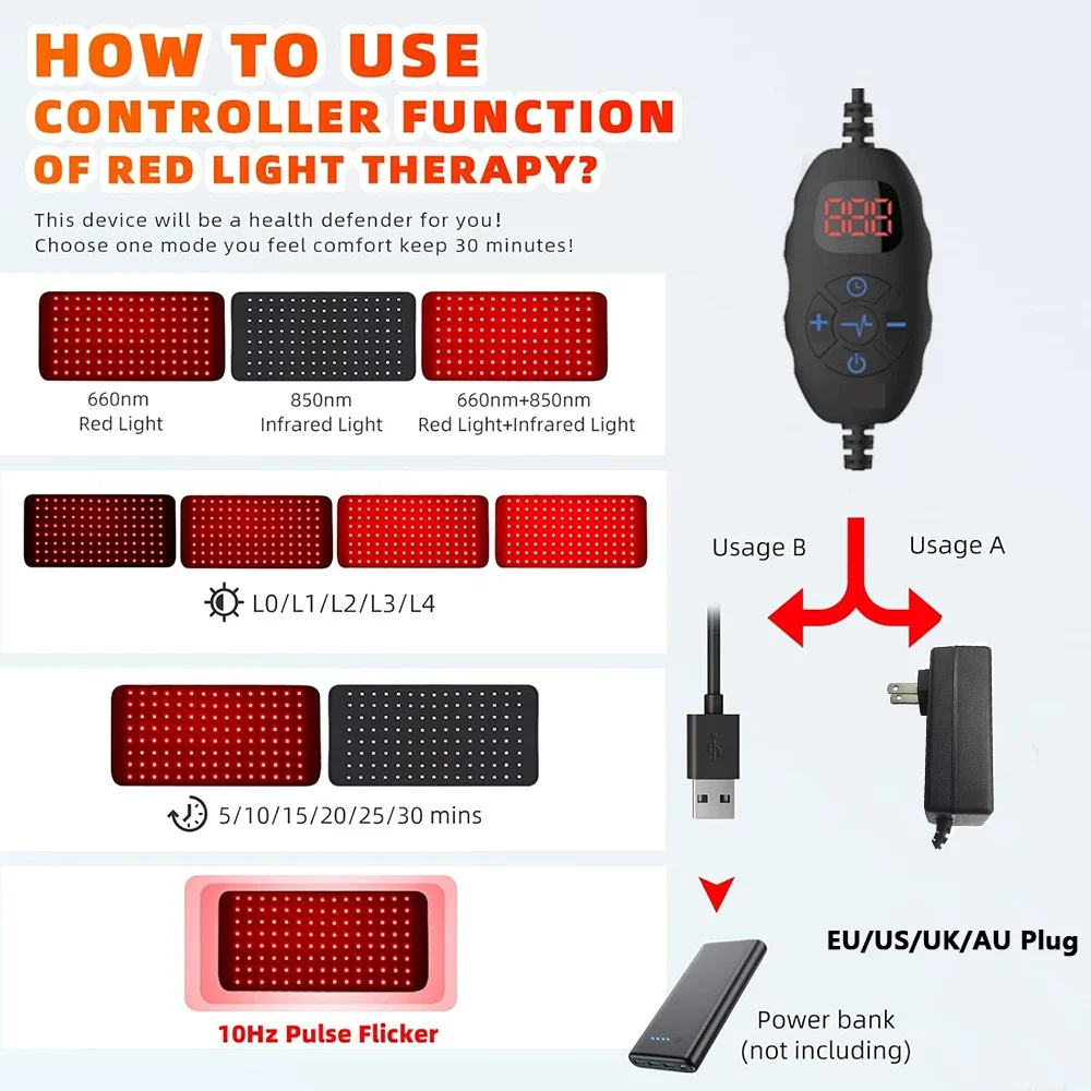 120 مصباح LED 660 نانومتر و 85 - مراجعة Galvanic Skin Sensor وسعره